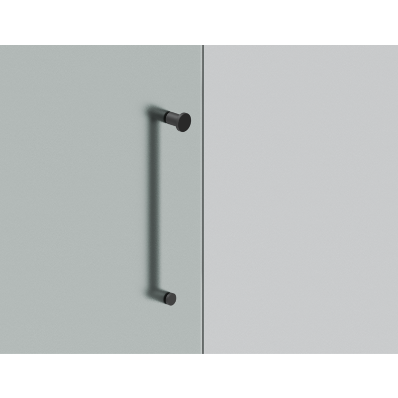 13.005 Glastürgriff Aluminium 13.005 Rujz Design in moderner Ausführung