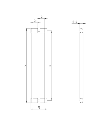 13_006-technische zeichnung Aluprofile, Möbelgriffe & Metallmöbel für Küche, Möbelbau & Industrie