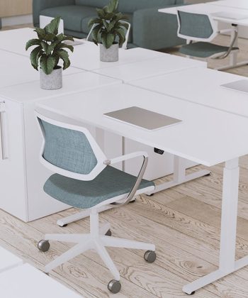 höchenversellbares elektrisches Tischgestell