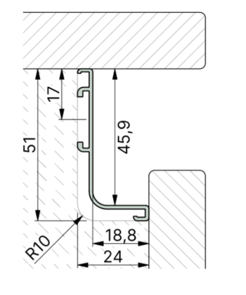 Aluprofile, Möbelgriffe & Metallmöbel für Küche, Möbelbau & Industrie