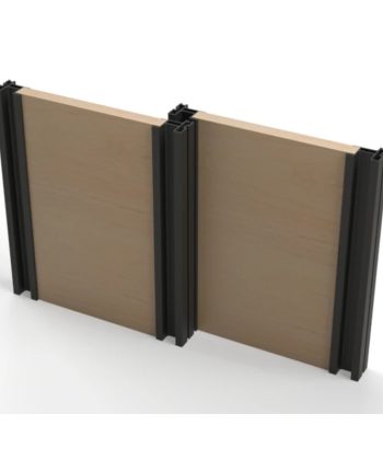 Aluminium Griffleiste für Schiebetür Schrankprofil in Silber