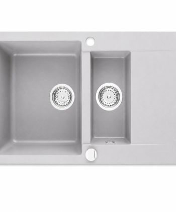 NATURA 120 PLUS – Granitspüle mit zwei Becken